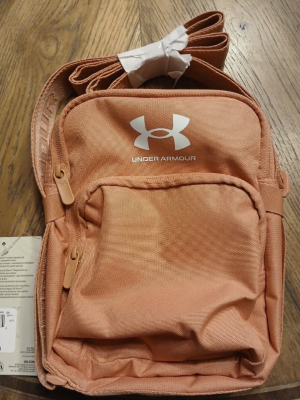 Under Armour Crossbody Bag Pale/Light Mauve Small Shoulder Purse NWT